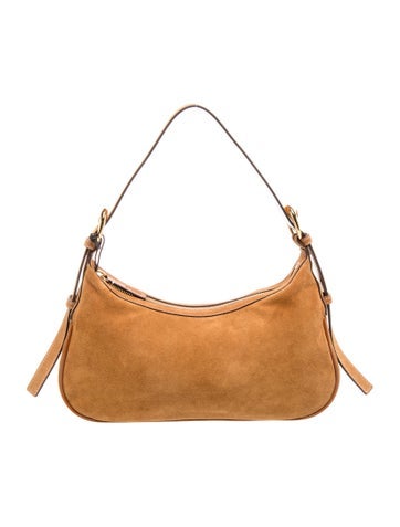 Suede Pine Shoulder Bag w/ Tags