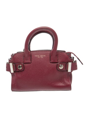 Leather Top Handle Bag