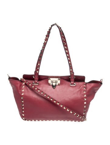 Rockstud Top Handle Bag