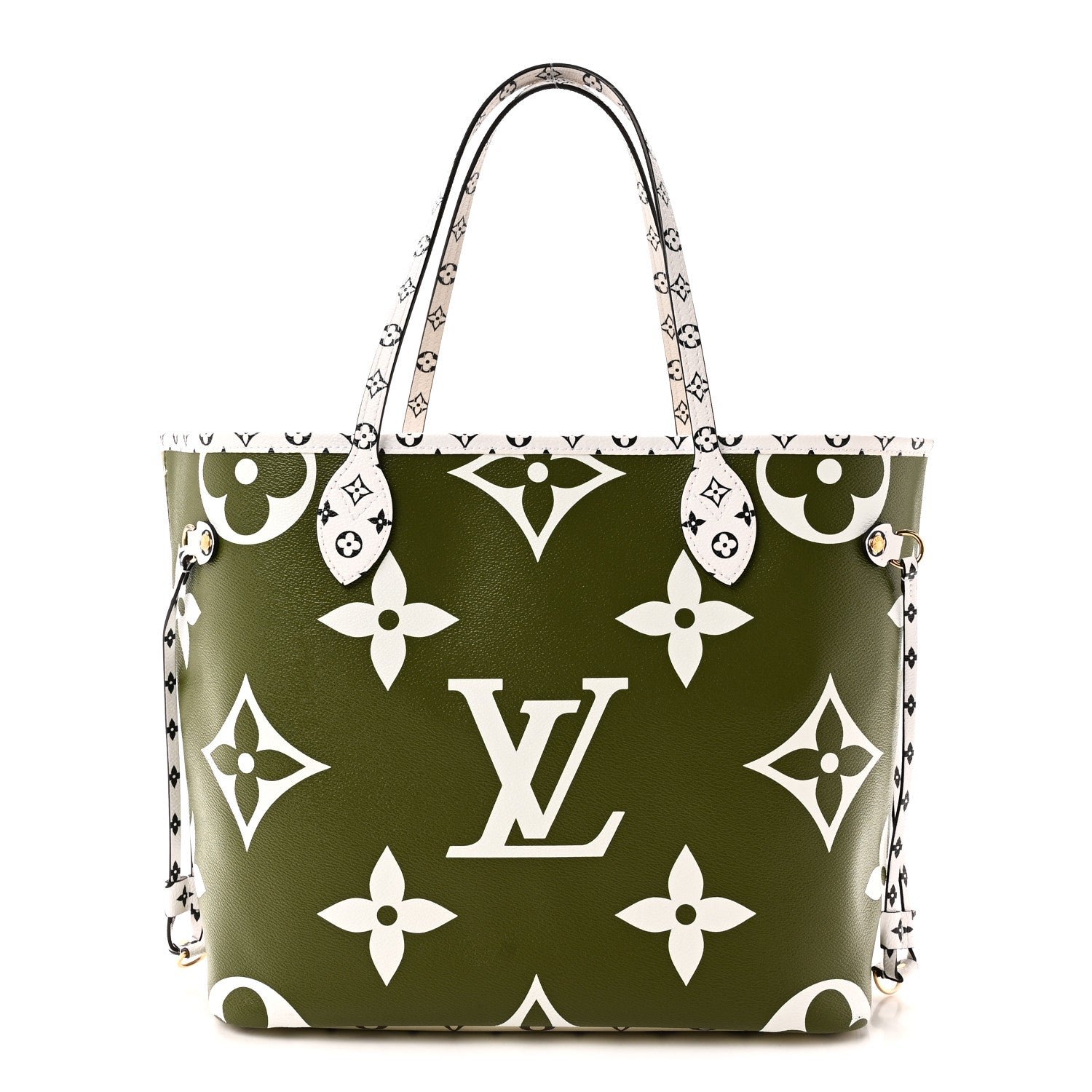 Louis Vuitton Monogram Giant Neverfull MM Kaki