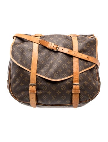 LV Monogram Saumur 43 Vintage