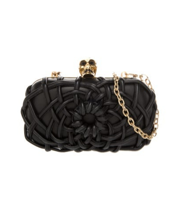 Alexander McQueen Mcqueen Leather Minaudiere