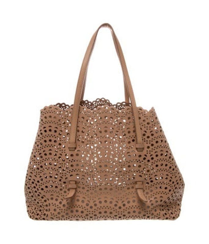 Alaia Leather Tote