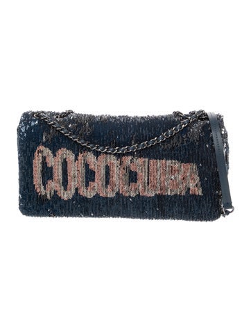 Paris-Cuba Sequin Coco Cuba Shoulder Bag