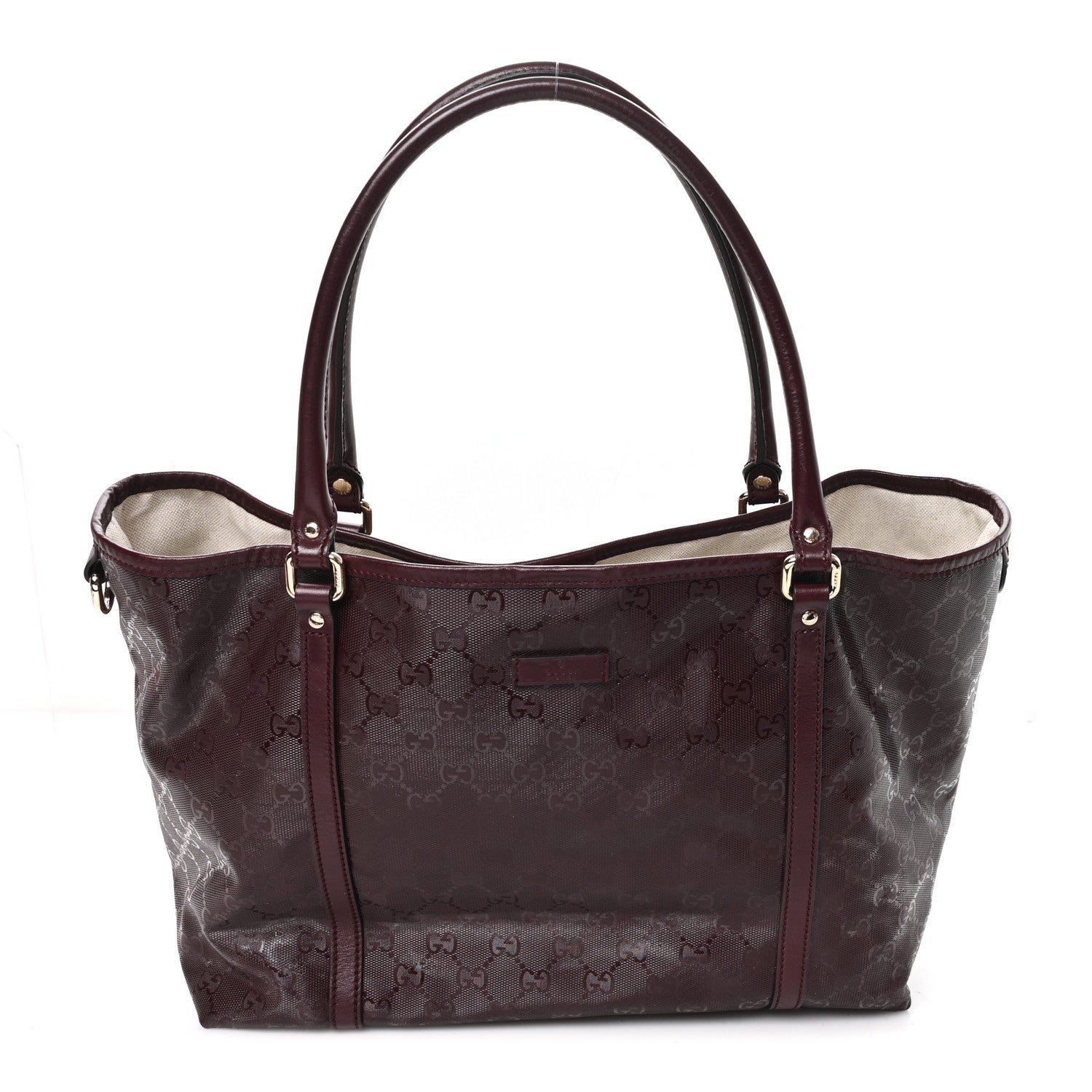 Gucci Imprime Monogram Medium Joy Tote Bordeaux
