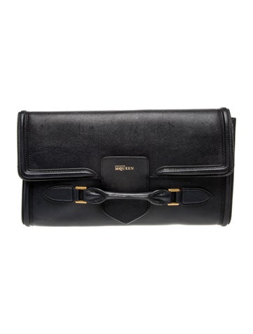 Alexander McQueen Leather Clutch