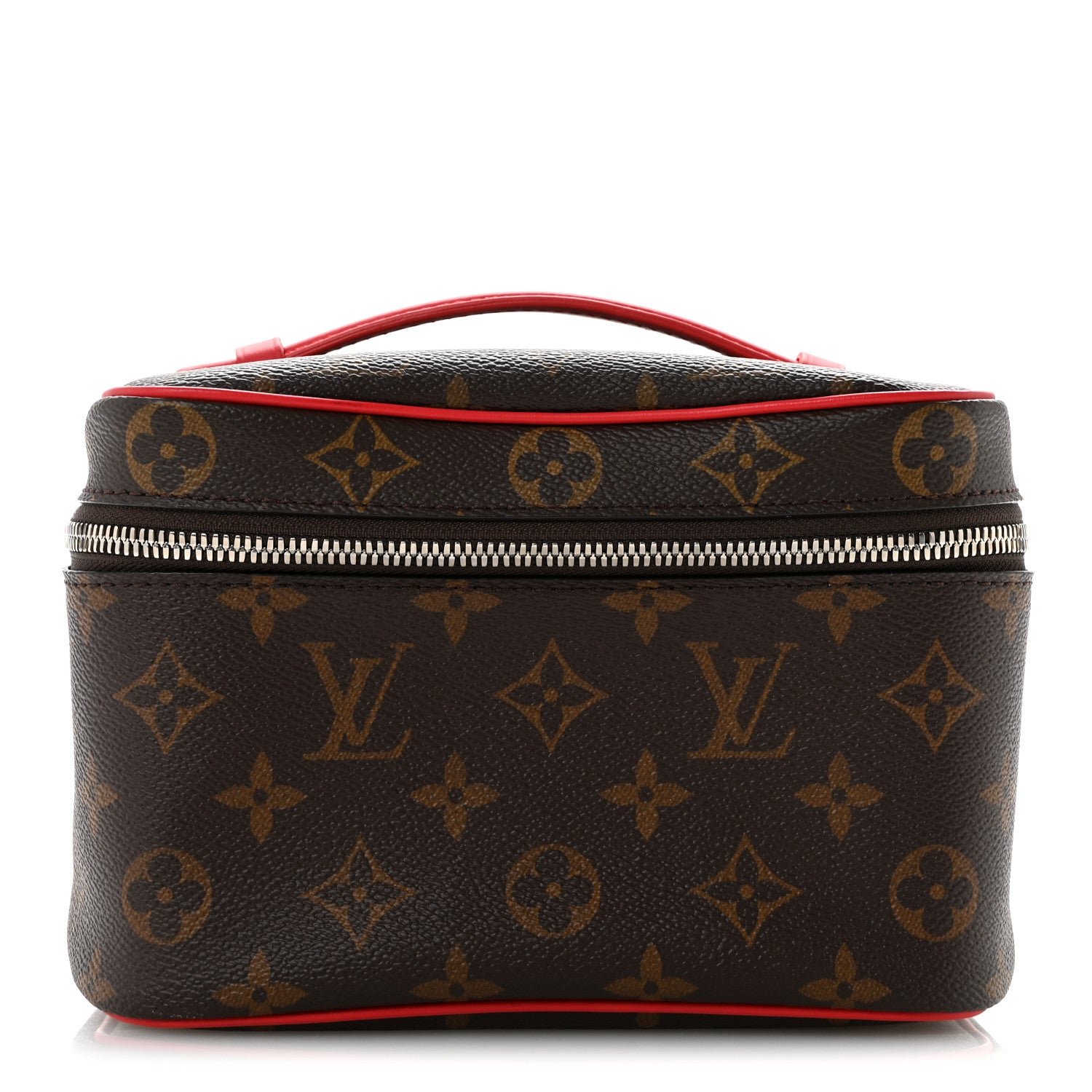 Louis Vuitton Monogram Macassar Nice Mini Rouge