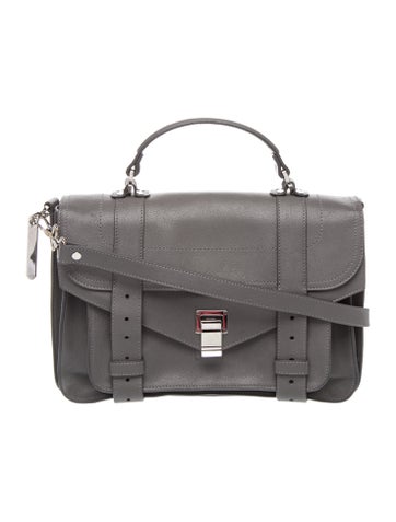 Leather Top Handle Bag