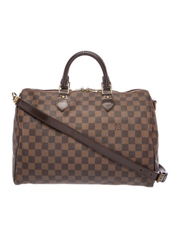 Damier Ebene Speedy Bandouliere 35