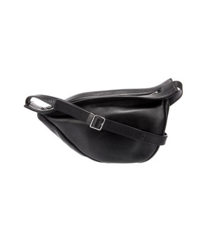 The Row Row Leather Small Slouchy Banana Bag Small