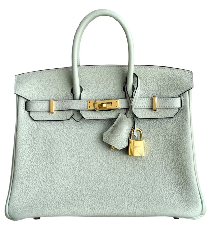 Gris Neve Togo Birkin 25 Gold Hardware, 2023