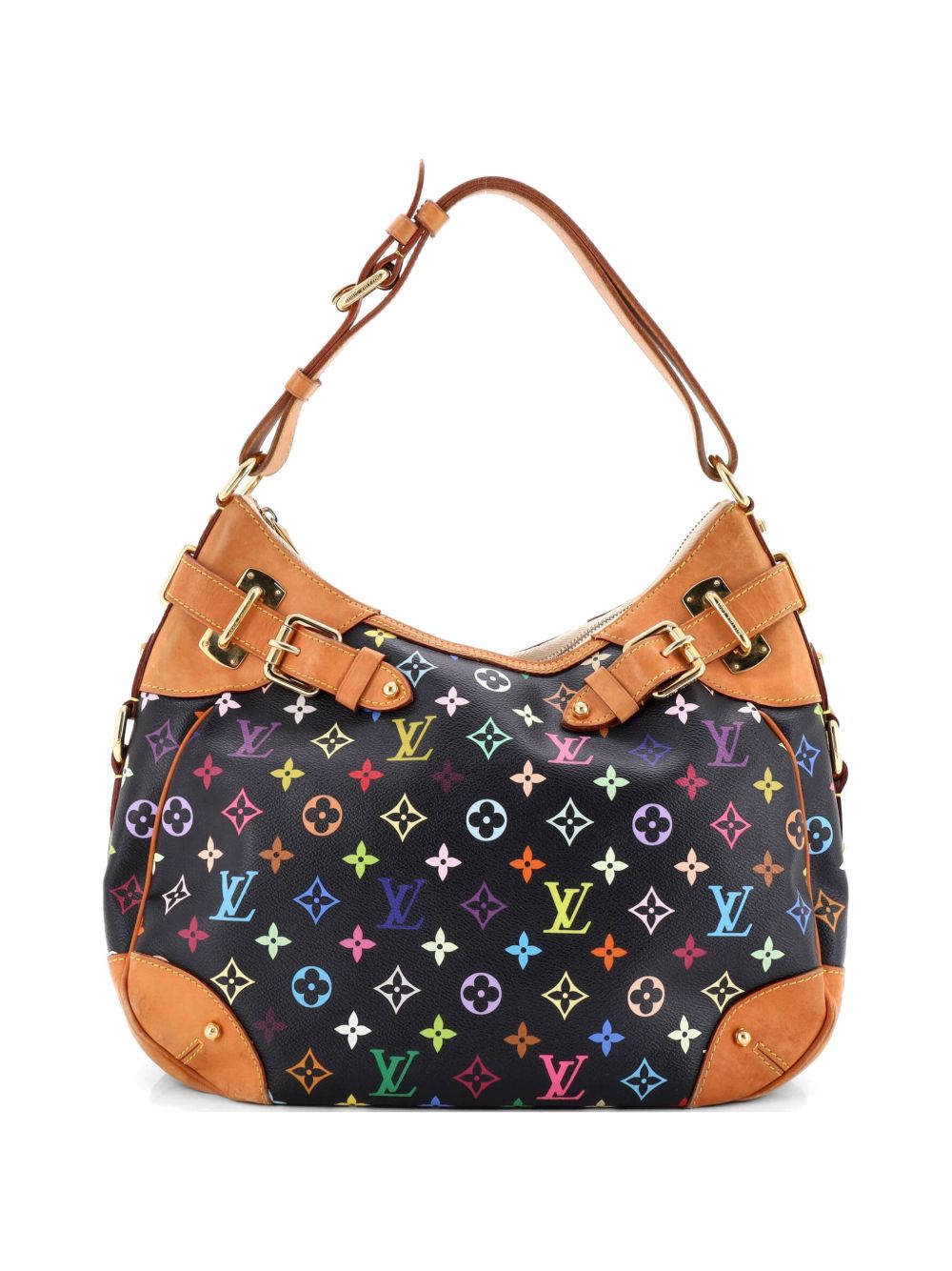 Greta Handbag Monogram Multicolor hobo bag
