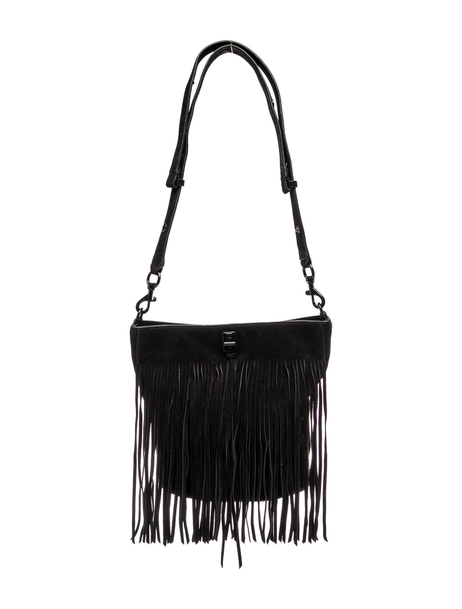Suede Crossbody Bag