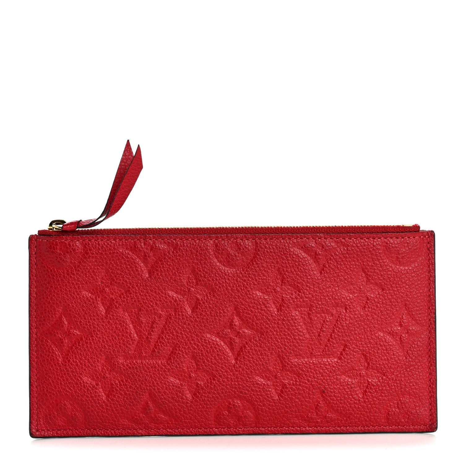 Louis Vuitton Empreinte Felicie Chain Wallet Zippered Insert Cherry