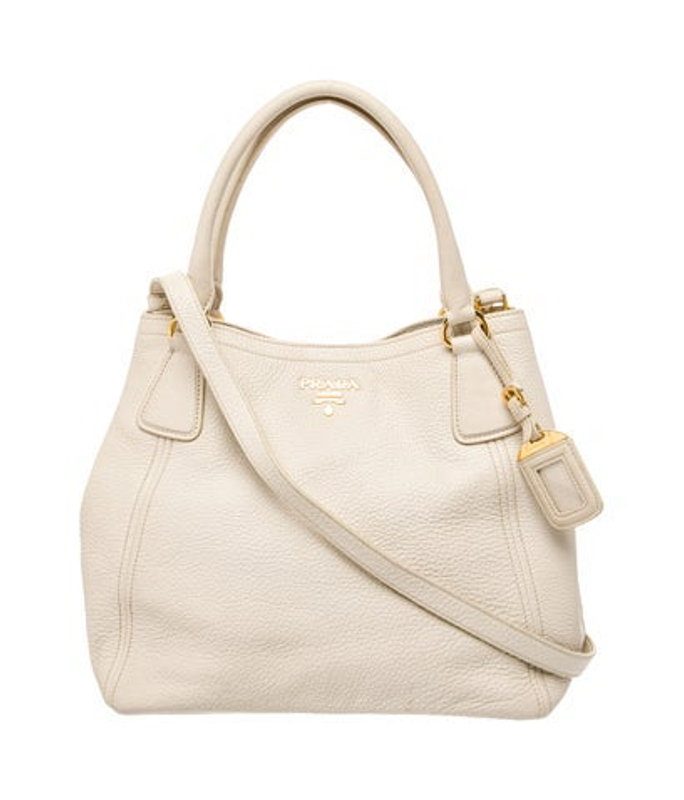 Prada Vitello Daino Leather Shoulder Bag