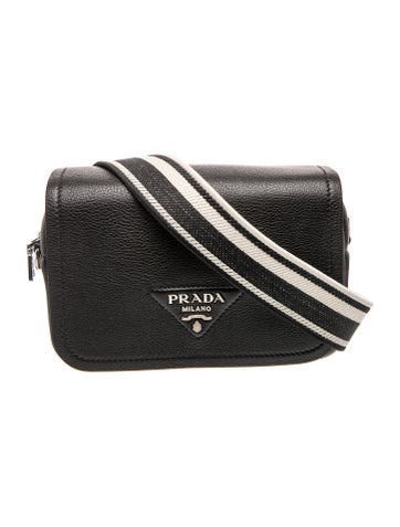 Vitello Daino Leather Crossbody Bag