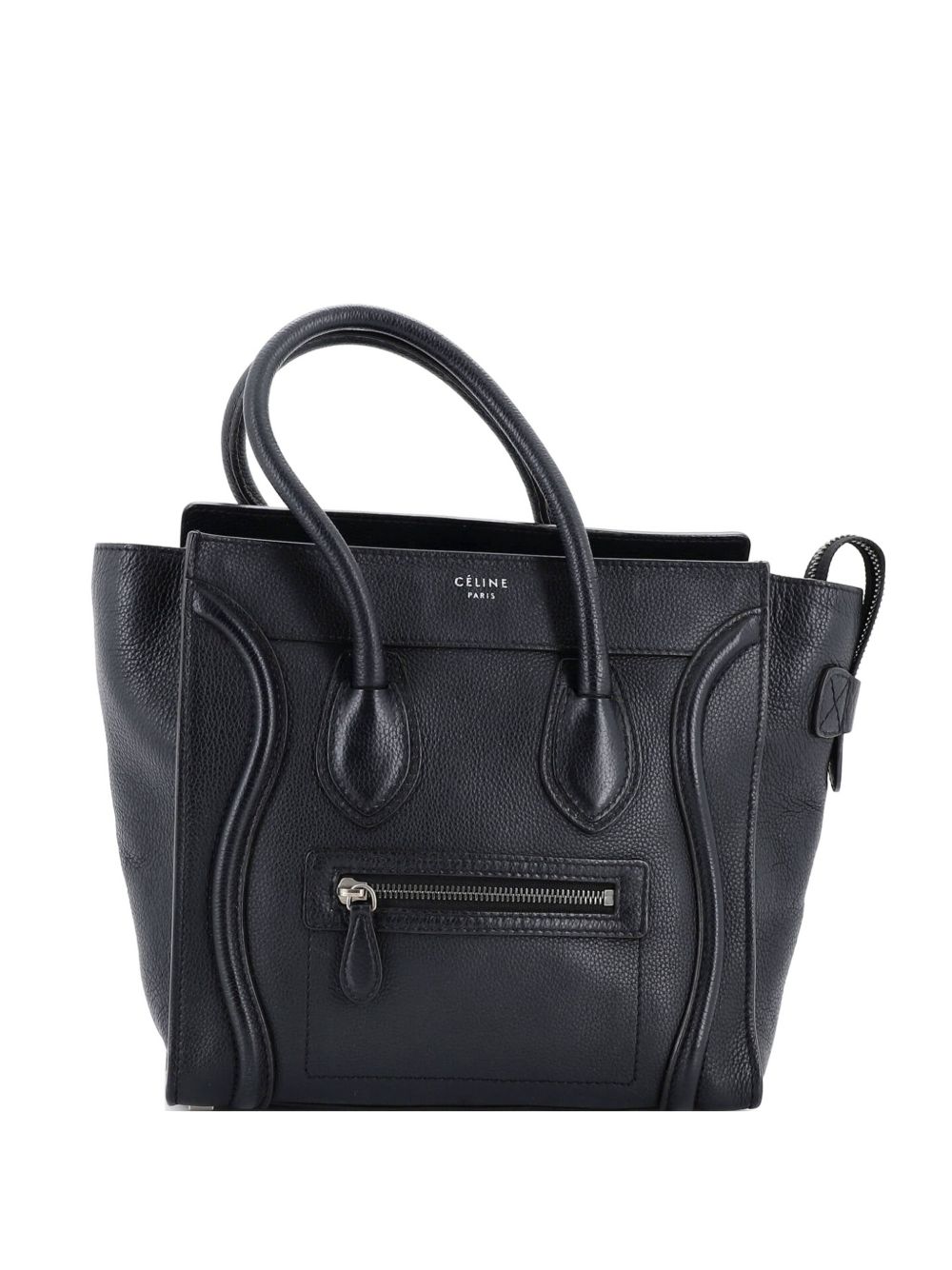 Luggage Bag Grainy Leather Micro tote bag