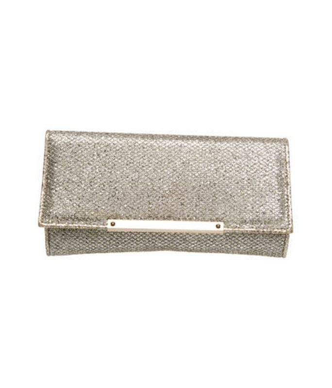 Jimmy Choo Choo Glitter Clutch