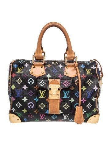 Multicolore Monogram Speedy 30