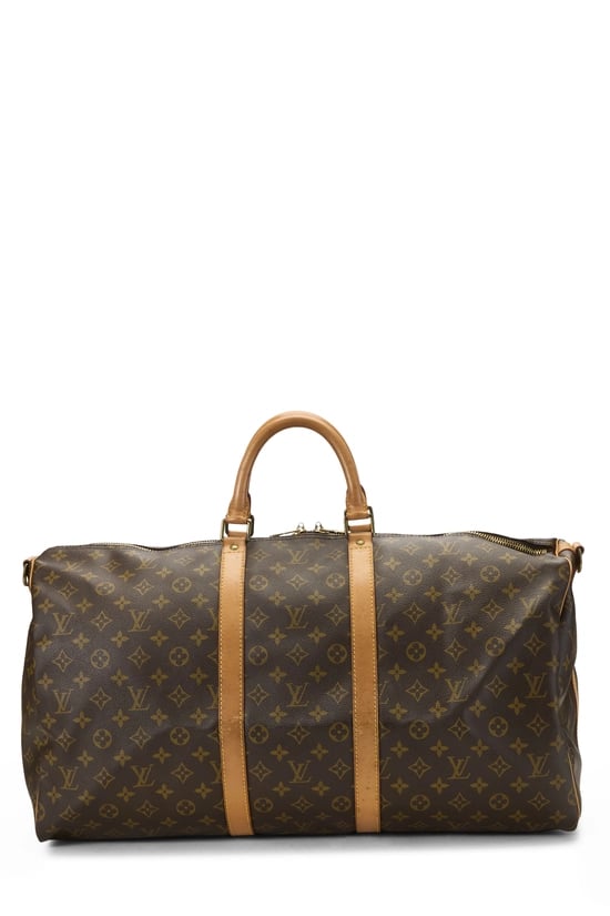 Monogram Canvas Keepall Bandouliere 55