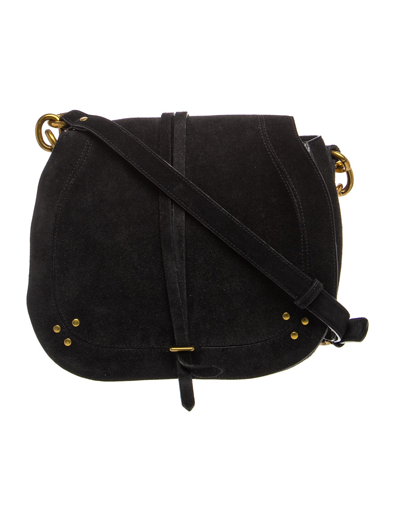 Suede Crossbody Bag