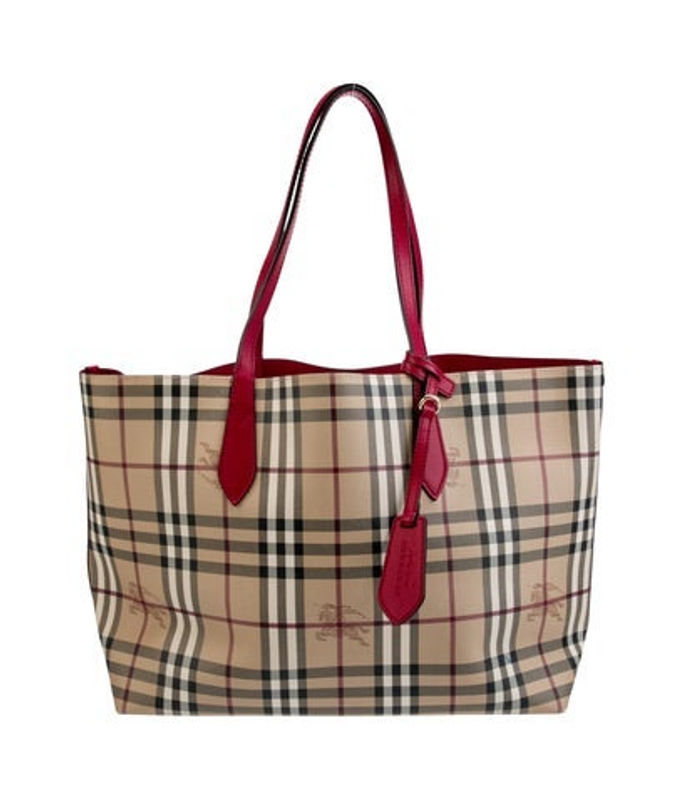 Burberry Haymarket Check Shoulder Bag