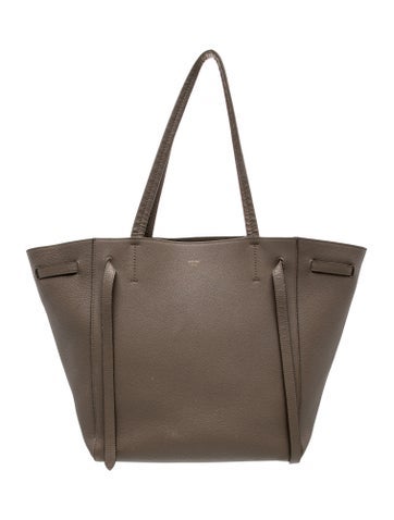 Leather Cabas Phantom Small