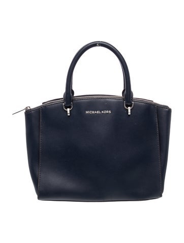 Leather Top Handle Bag