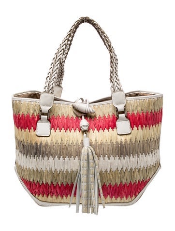 Anya Hindmarch Raffia Shoulder Bag
