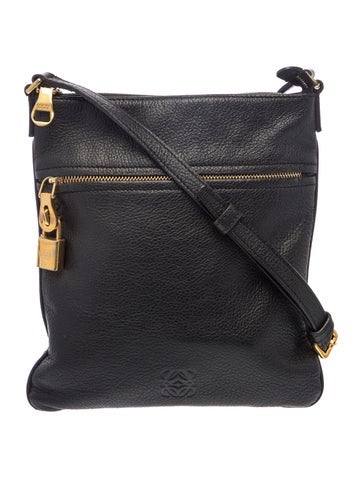 Loewe Leather Messenger Bag