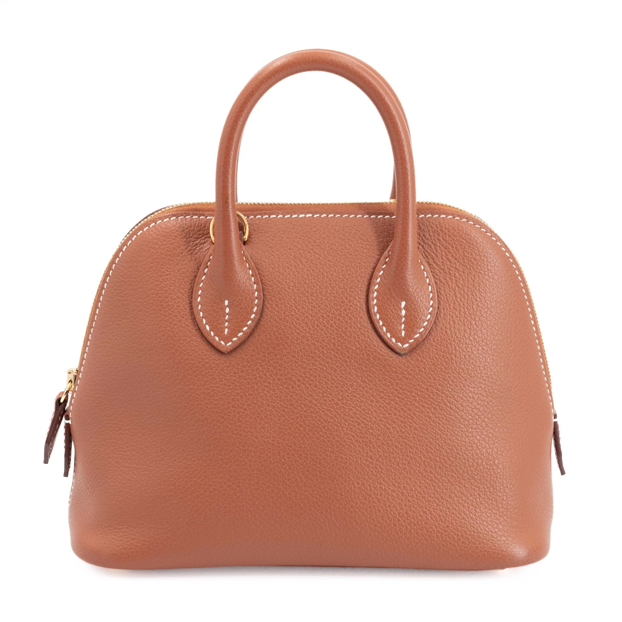 Hermes Mini Bolide 1923 Gold (37) Evercolor Gold hardware W (2024)
