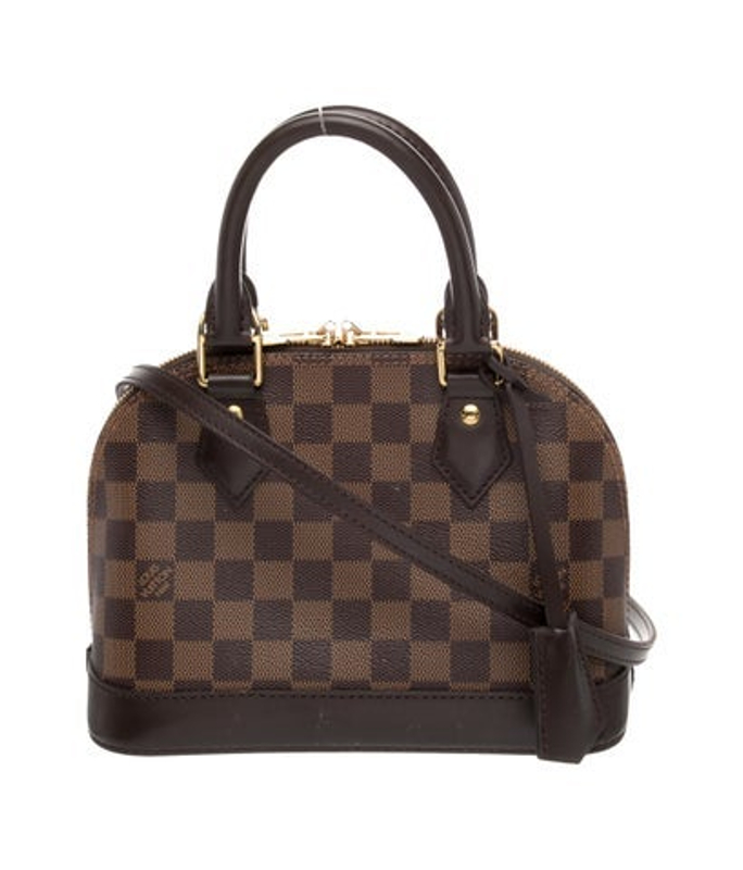 Louis Vuitton Vuitton Damier Ebene Alma Bb