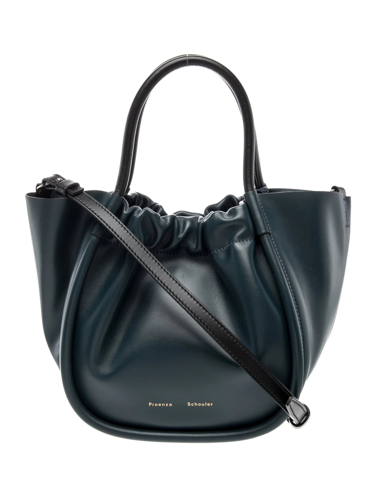 Leather Top Handle Bag