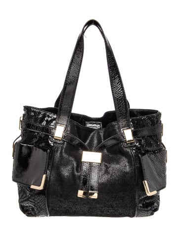 Leather Top Handle Bag