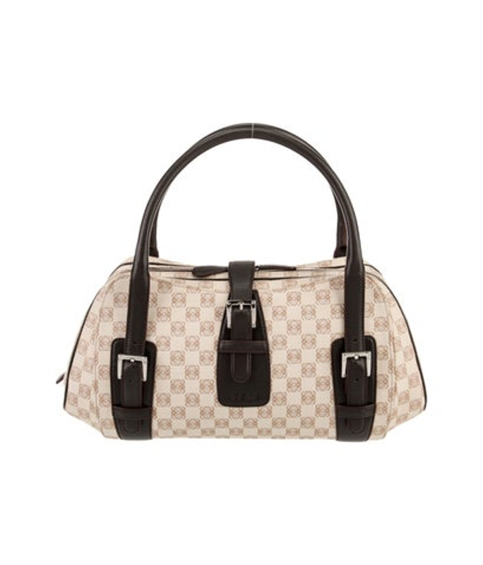 Loewe Canvas Anagram Buckle Bowler