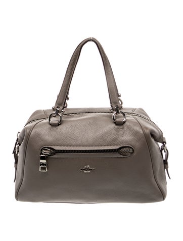 Leather Top Handle Bag
