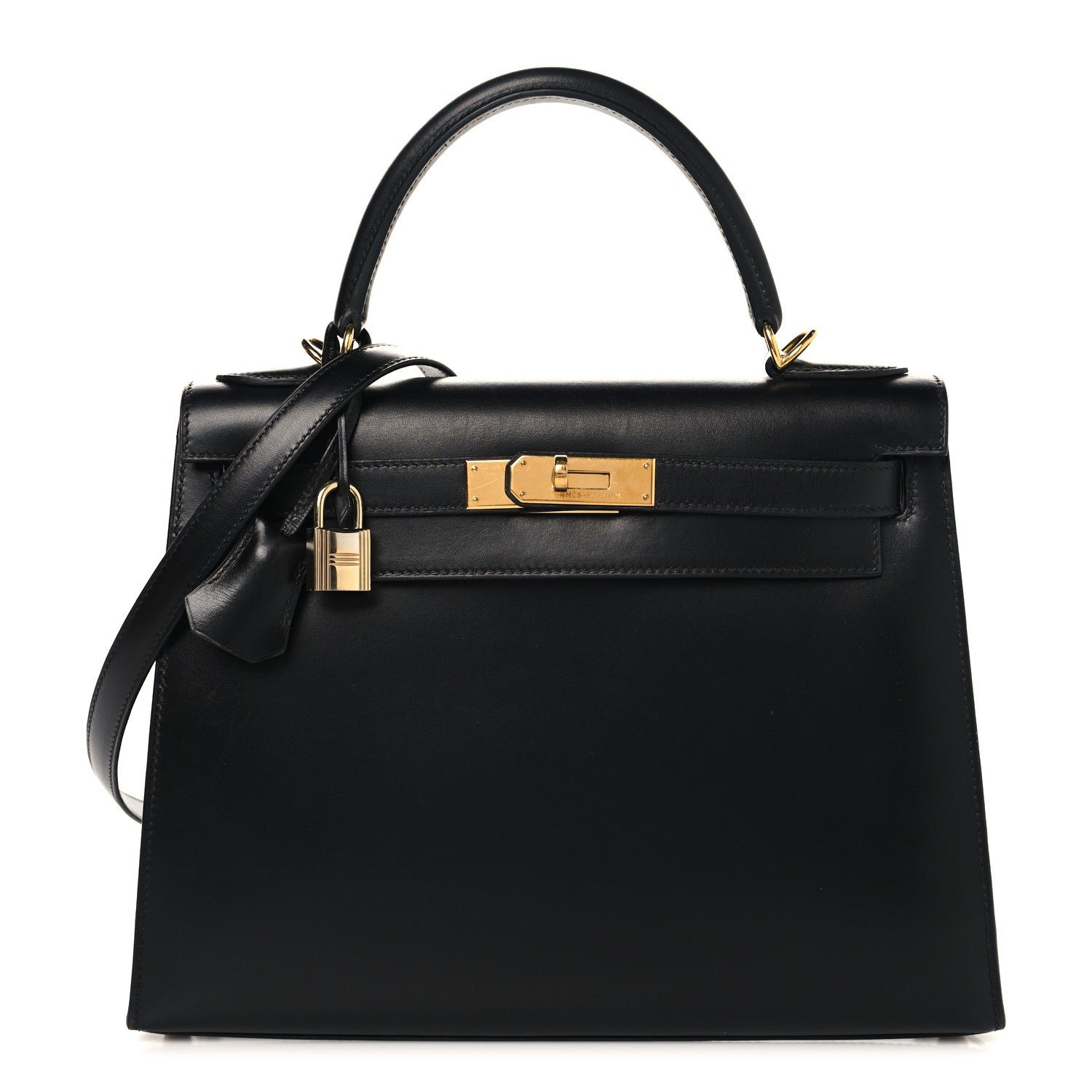 Hermes Box Kelly Sellier 28 Black