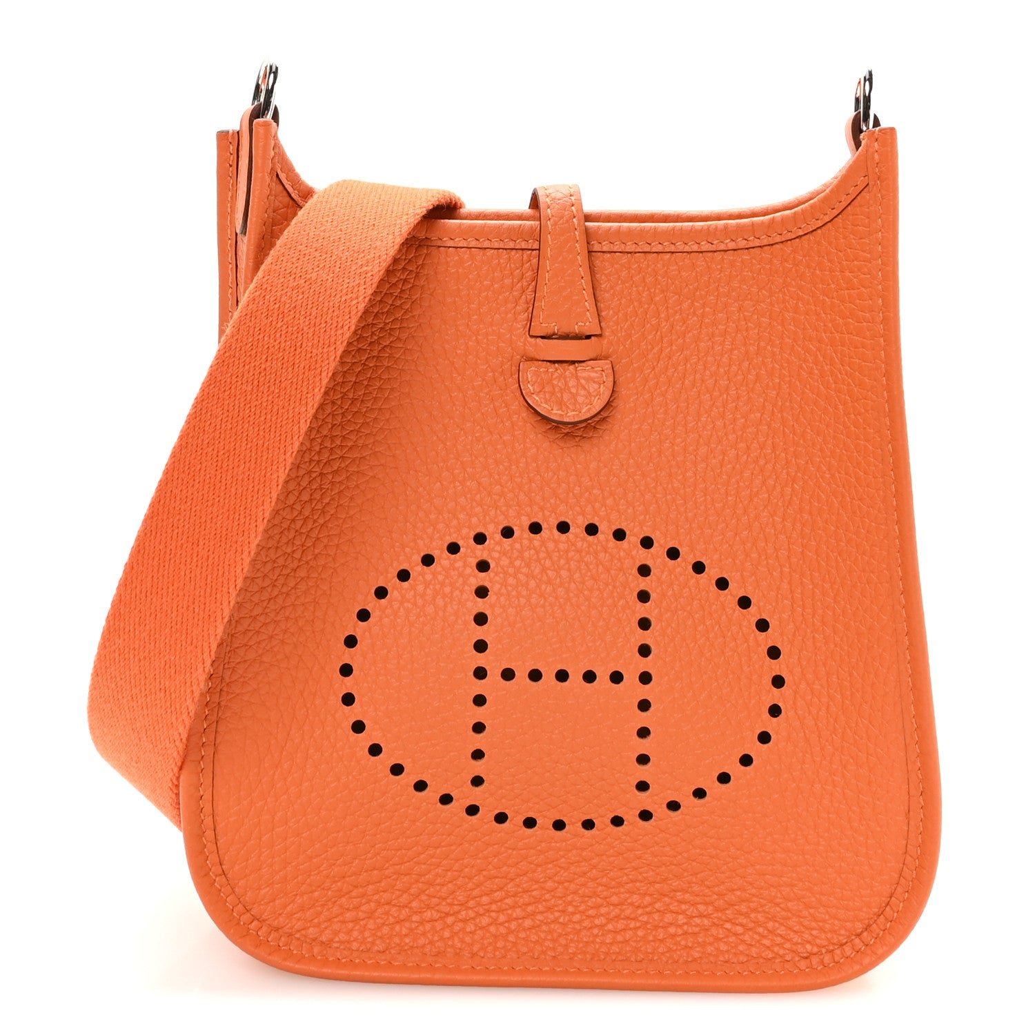 Hermes Taurillon Clemence Evelyne TPM Abricot