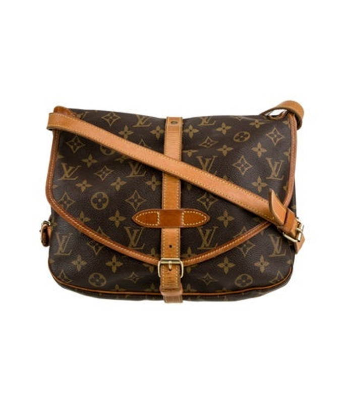 Louis Vuitton Vuitton Lv Monogram Saumur Gm Vintage