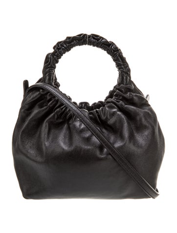 The Row Leather Double Circle Small