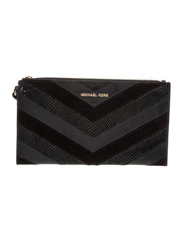 Michael Kors Leather Clutch