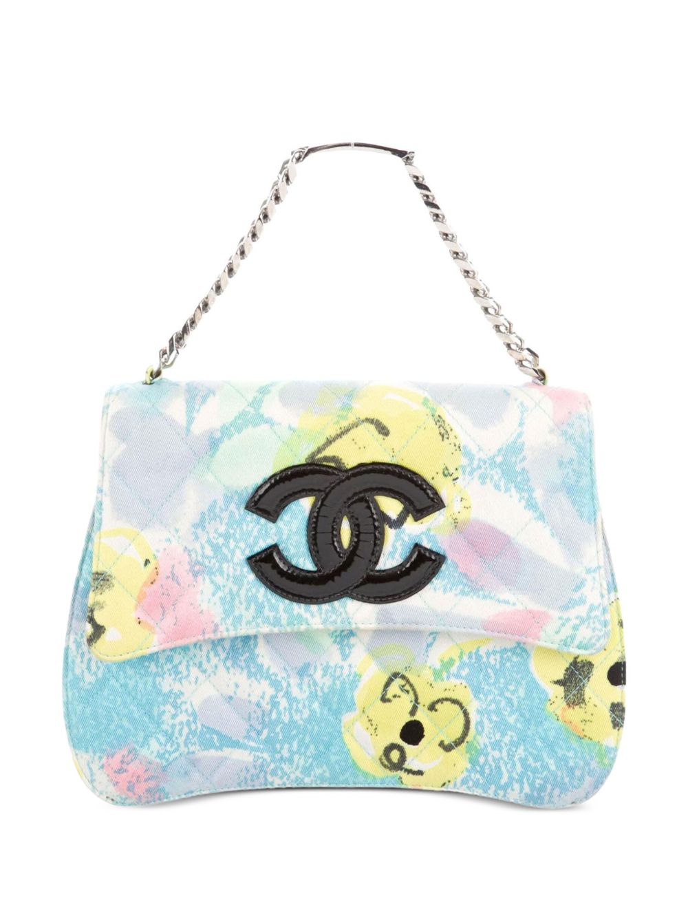 1997 Floral Classic Flap tote bag