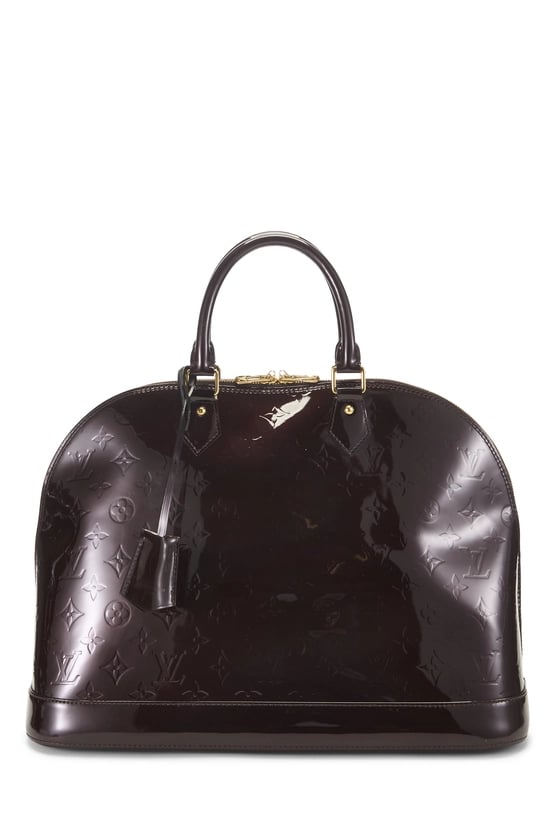Amarante Monogram Vernis Alma MM NM