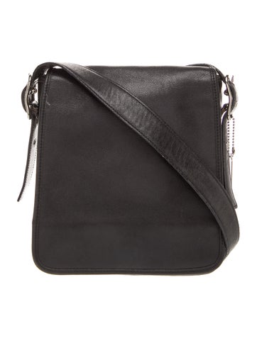 Coach Leather Messenger Bag