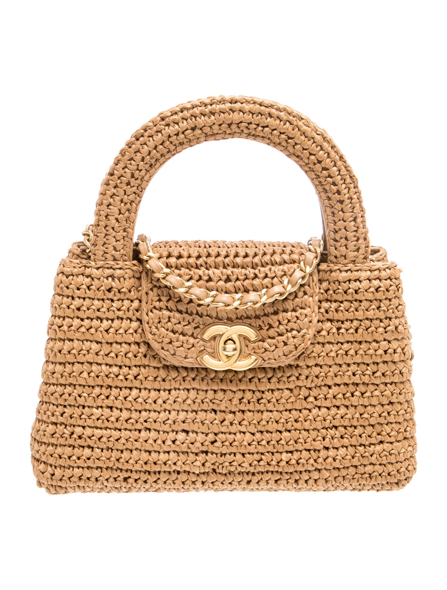 2026 Mini Raffia Kelly Shopper