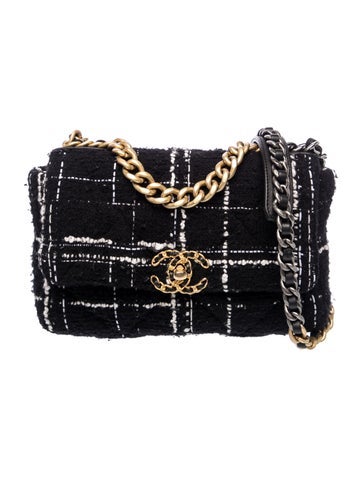 Medium Tweed 19 Flap Bag