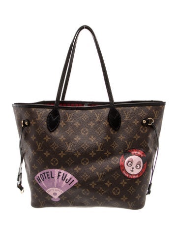 LV Monogram World Tour Neverfull MM