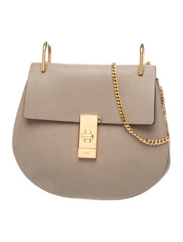 Chloe Leather Drew Small