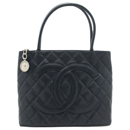 Leather tote