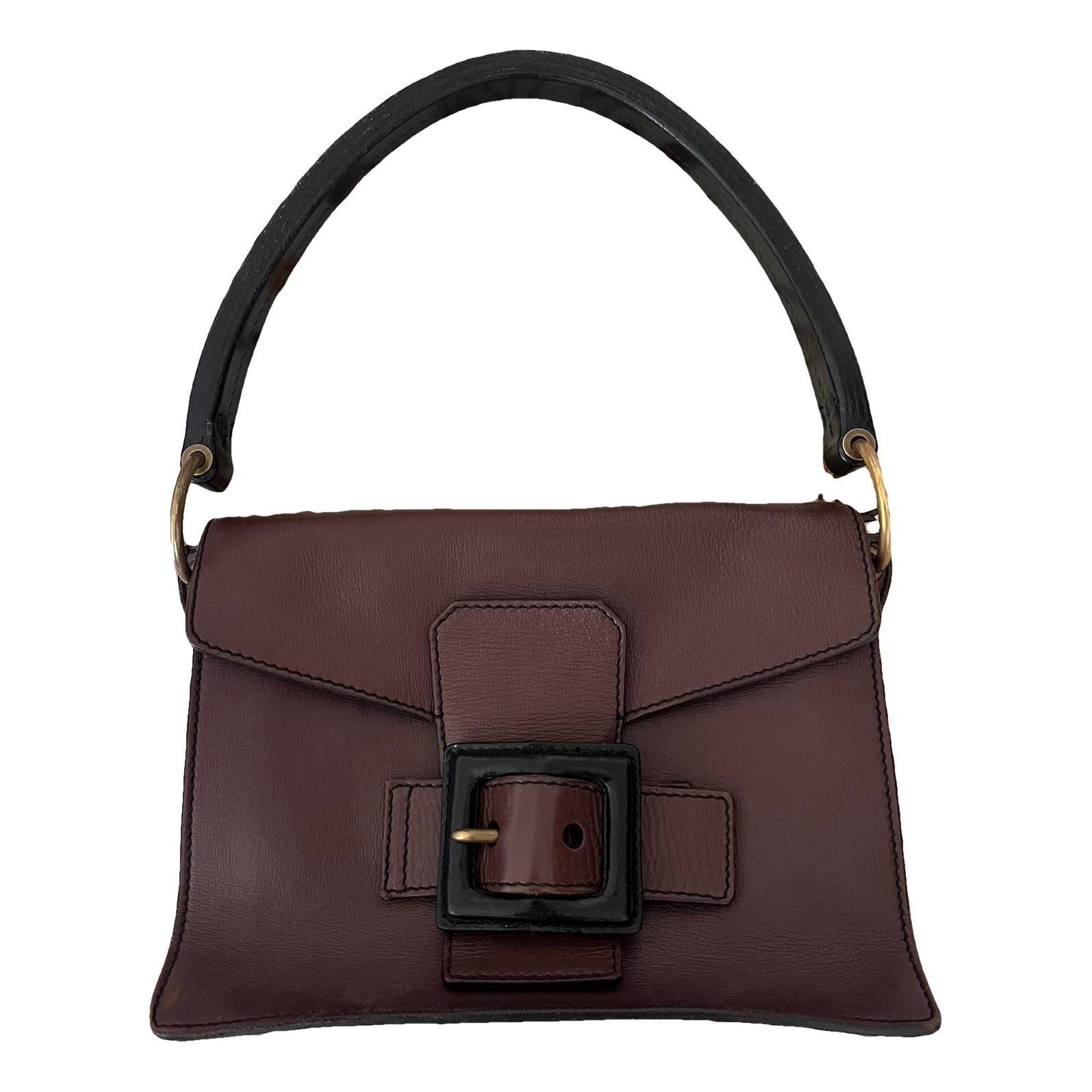 Leather handbag
